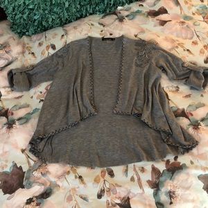 Shrug style Cardigan sweater